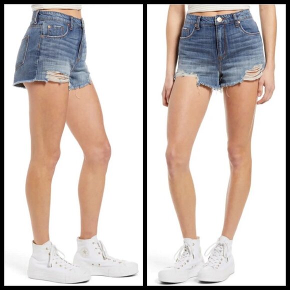 💕STS BLUE💕 Maya Ripped High Waist Shorts ~ Redstone 26 NWT - Picture 2 of 16